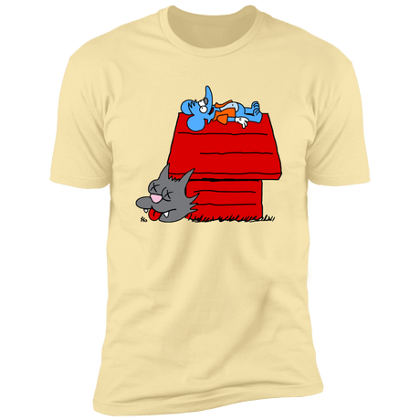 T-Shirts Banana Cream / S Itchy and Peanuts Men's Premium T-Shirt