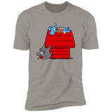 T-Shirts Light Grey / S Itchy and Peanuts Men's Premium T-Shirt
