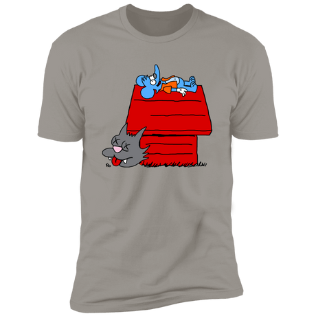 T-Shirts Light Grey / S Itchy and Peanuts Men's Premium T-Shirt