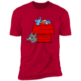 T-Shirts Red / S Itchy and Peanuts Men's Premium T-Shirt