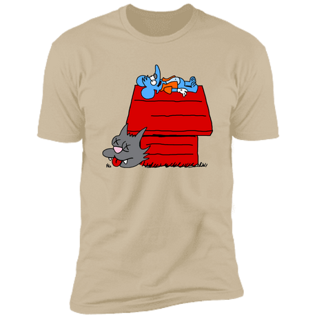 T-Shirts Sand / S Itchy and Peanuts Men's Premium T-Shirt