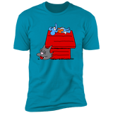 T-Shirts Turquoise / S Itchy and Peanuts Men's Premium T-Shirt