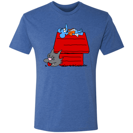 T-Shirts Vintage Royal / S Itchy and Peanuts Men's Triblend T-Shirt