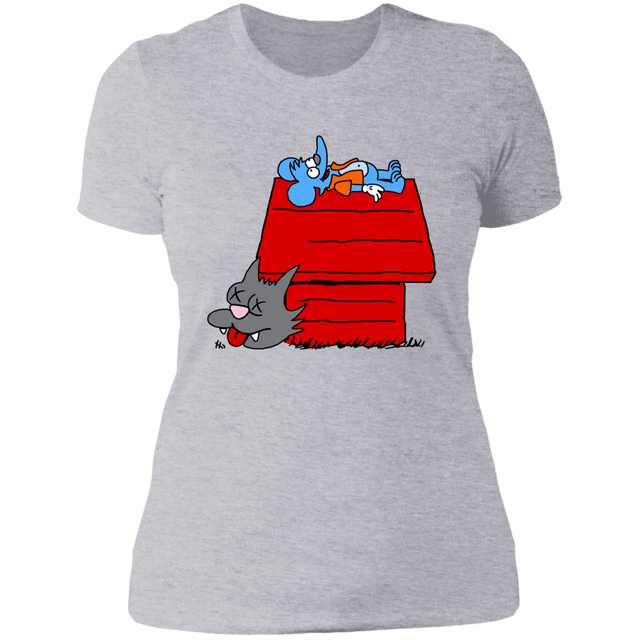 T-Shirts Heather Grey / S Itchy and Peanuts Women's Premium T-Shirt