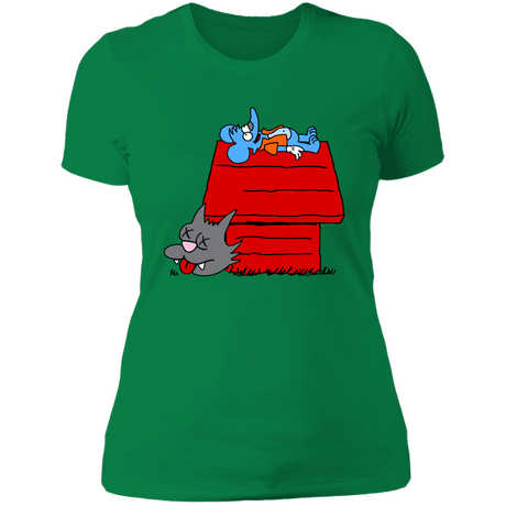 T-Shirts Kelly Green / S Itchy and Peanuts Women's Premium T-Shirt