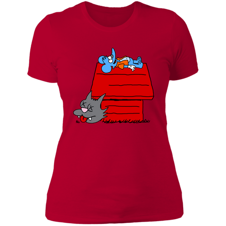 T-Shirts Red / S Itchy and Peanuts Women's Premium T-Shirt