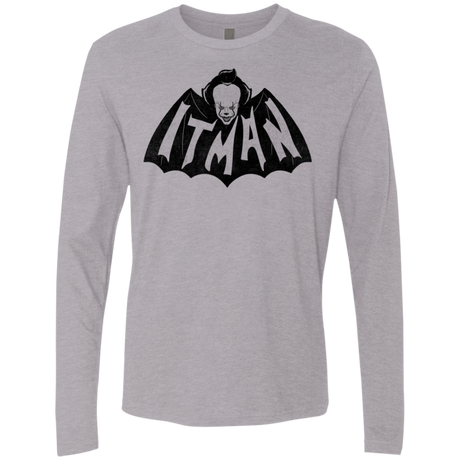 T-Shirts Heather Grey / S ITman Men's Premium Long Sleeve