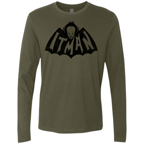 T-Shirts Military Green / S ITman Men's Premium Long Sleeve