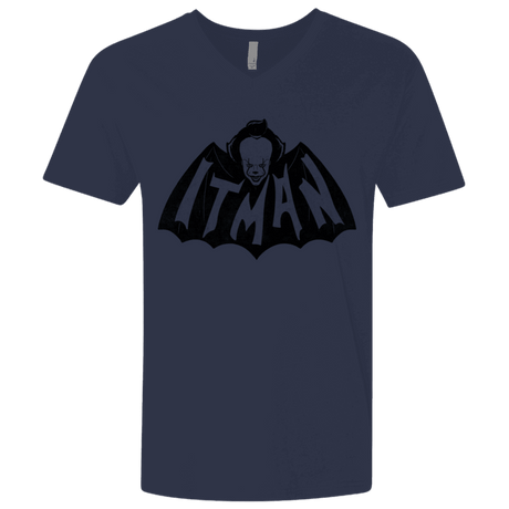 T-Shirts Midnight Navy / X-Small ITman Men's Premium V-Neck