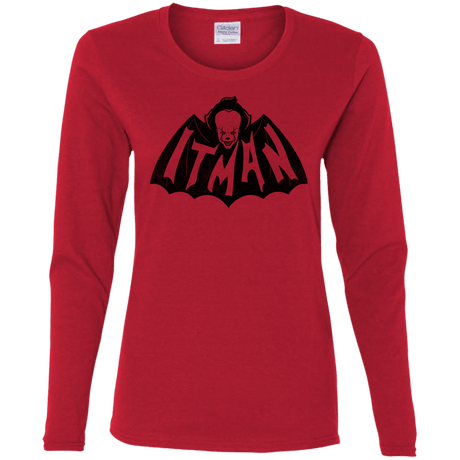 T-Shirts Red / S ITman Women's Long Sleeve T-Shirt