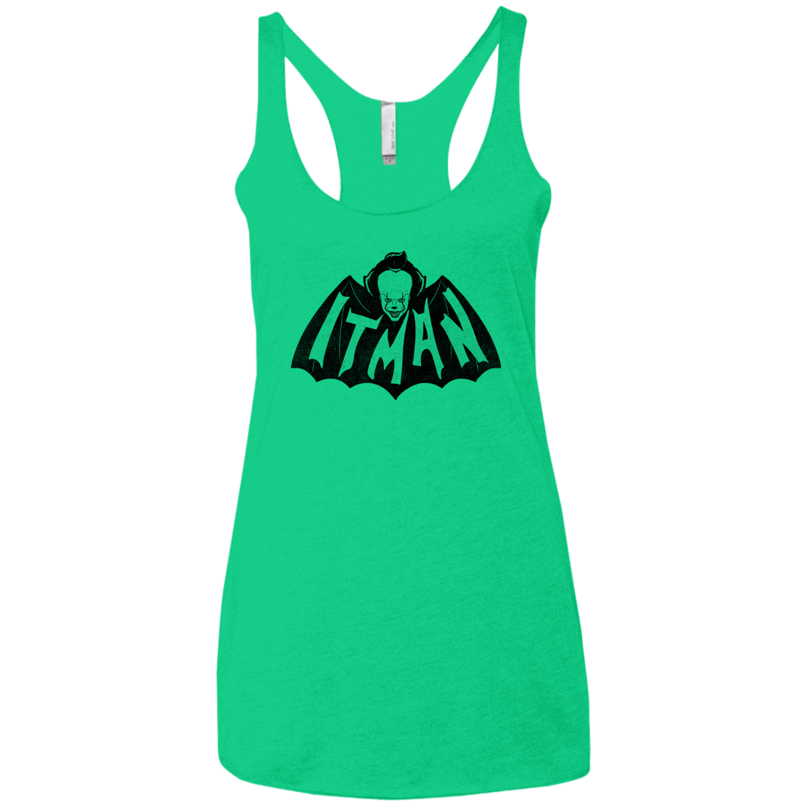 T-Shirts Envy / X-Small ITman Women's Triblend Racerback Tank