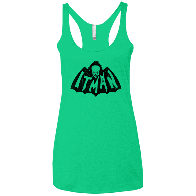 T-Shirts Envy / X-Small ITman Women's Triblend Racerback Tank