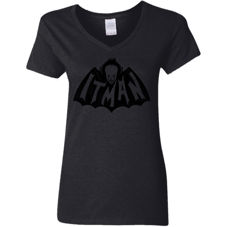 T-Shirts Black / S ITman Women's V-Neck T-Shirt