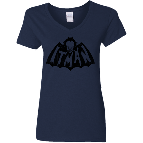 T-Shirts Navy / S ITman Women's V-Neck T-Shirt