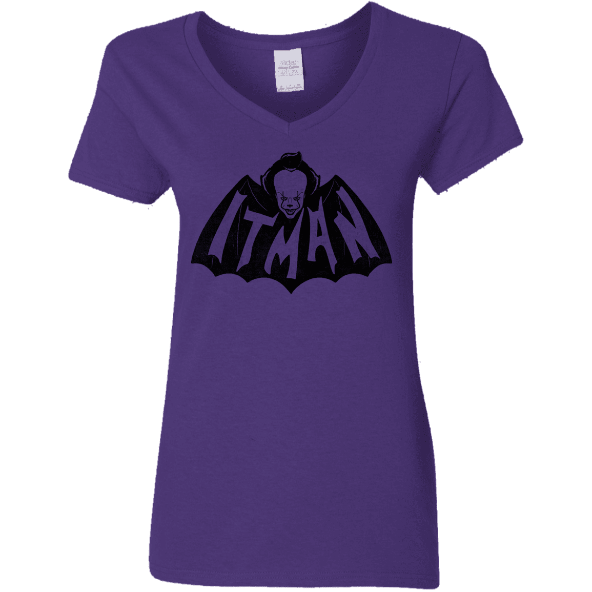 T-Shirts Purple / S ITman Women's V-Neck T-Shirt