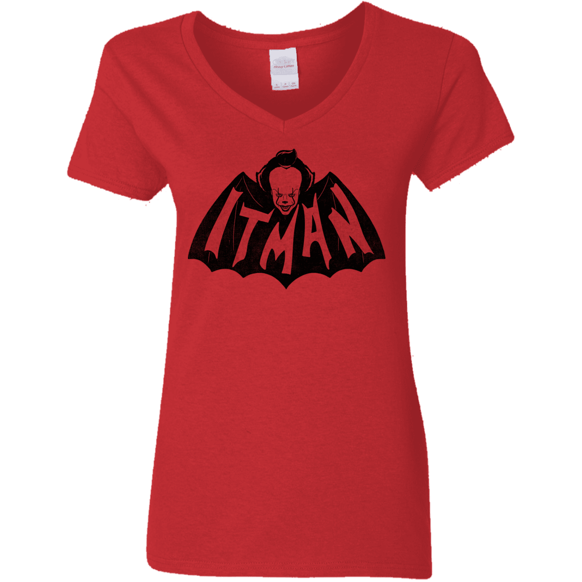 T-Shirts Red / S ITman Women's V-Neck T-Shirt