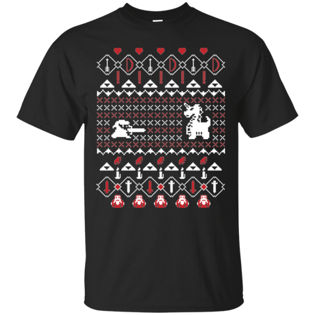 T-Shirts Black / Small Its Dangerous To Go Alone At Christmas T-Shirt