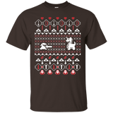 T-Shirts Dark Chocolate / Small Its Dangerous To Go Alone At Christmas T-Shirt