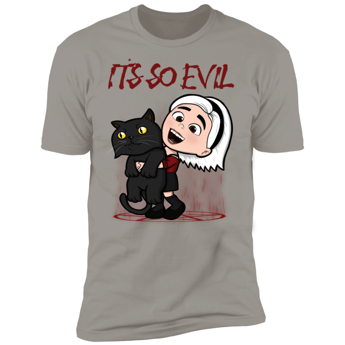 T-Shirts Light Grey / S Its So Evil Men's Premium T-Shirt