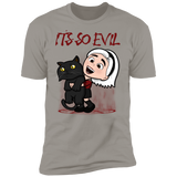 T-Shirts Light Grey / S Its So Evil Men's Premium T-Shirt
