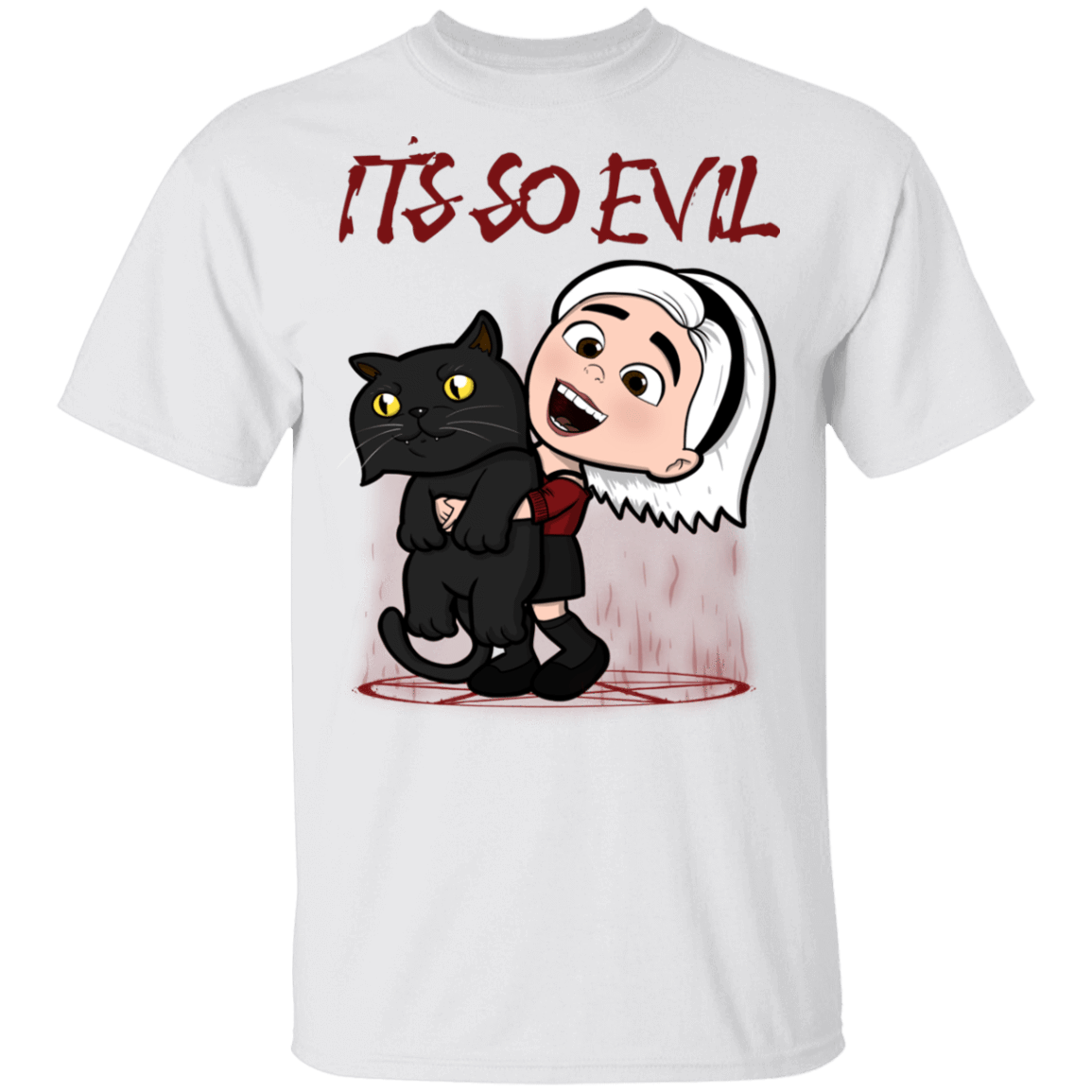 T-Shirts White / S Its So Evil T-Shirt