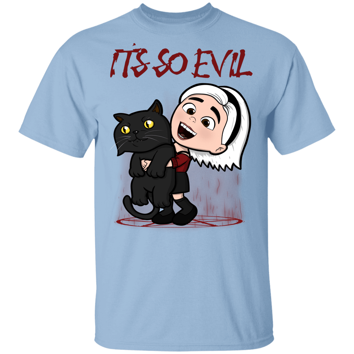 T-Shirts Light Blue / YXS Its So Evil Youth T-Shirt