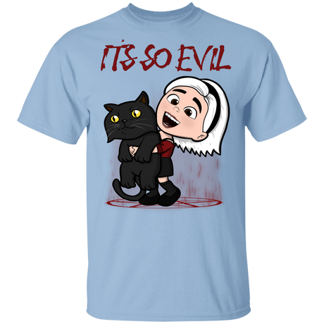 T-Shirts Light Blue / YXS Its So Evil Youth T-Shirt