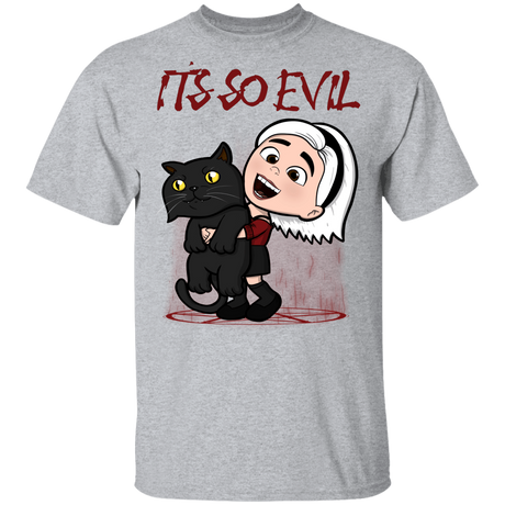 T-Shirts Sport Grey / YXS Its So Evil Youth T-Shirt