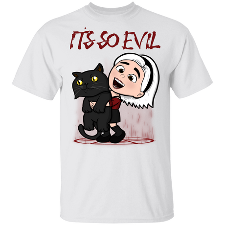 T-Shirts White / YXS Its So Evil Youth T-Shirt