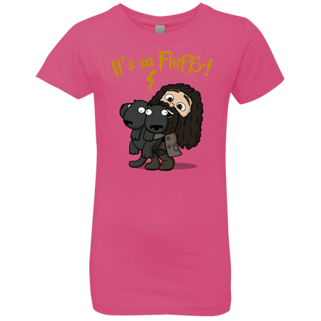 T-Shirts Hot Pink / YXS Its So Fluffy Girls Premium T-Shirt