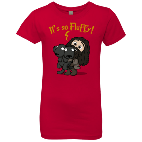 T-Shirts Red / YXS Its So Fluffy Girls Premium T-Shirt
