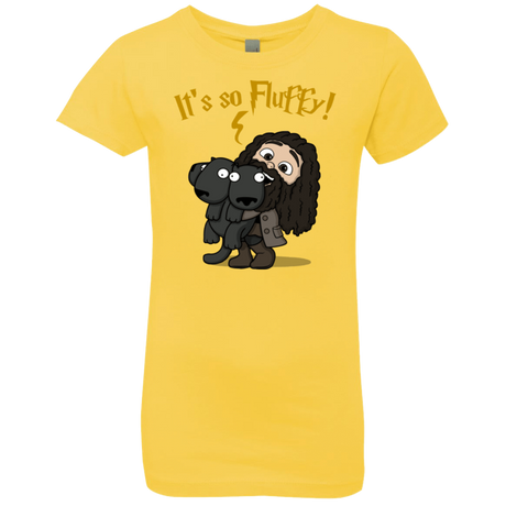 T-Shirts Vibrant Yellow / YXS Its So Fluffy Girls Premium T-Shirt