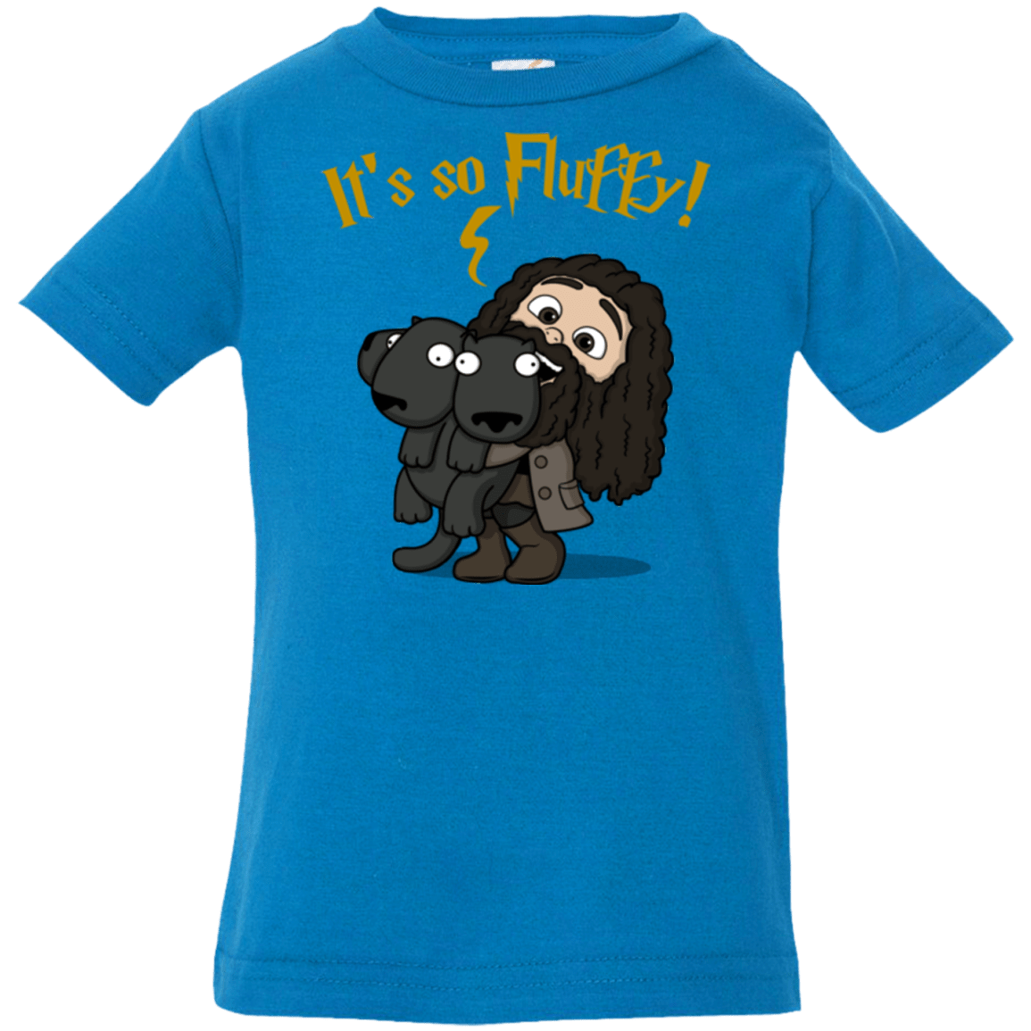 T-Shirts Cobalt / 6 Months Its So Fluffy Infant Premium T-Shirt