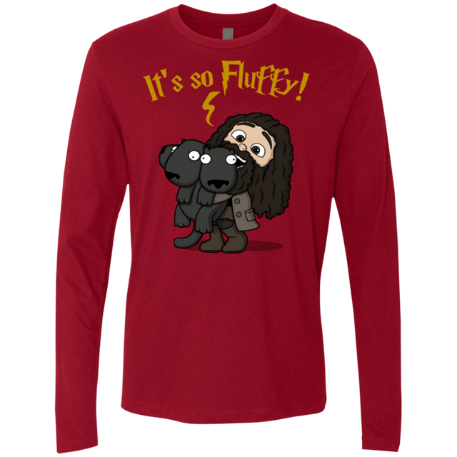 T-Shirts Cardinal / Small Its So Fluffy Men's Premium Long Sleeve