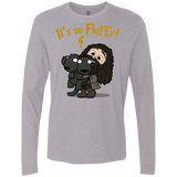 T-Shirts Heather Grey / Small Its So Fluffy Men's Premium Long Sleeve