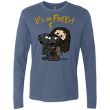 T-Shirts Indigo / Small Its So Fluffy Men's Premium Long Sleeve