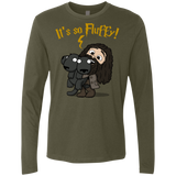 T-Shirts Military Green / Small Its So Fluffy Men's Premium Long Sleeve