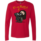 T-Shirts Red / Small Its So Fluffy Men's Premium Long Sleeve