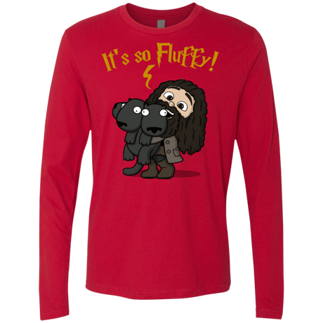 T-Shirts Red / Small Its So Fluffy Men's Premium Long Sleeve