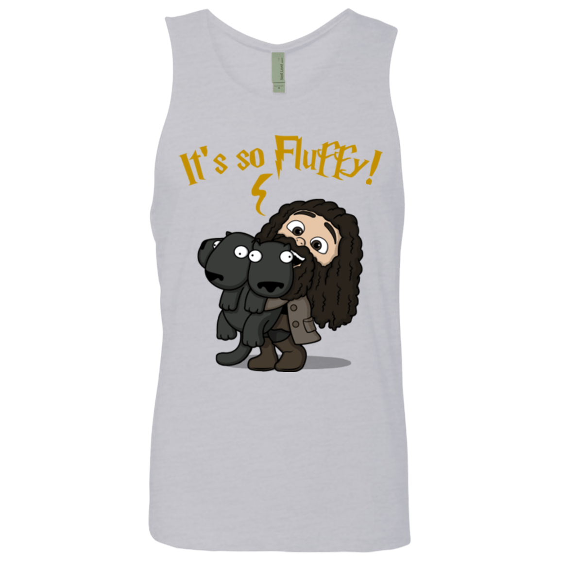 T-Shirts Heather Grey / Small Its So Fluffy Men's Premium Tank Top