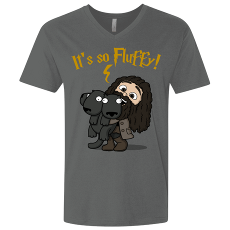 T-Shirts Heavy Metal / X-Small Its So Fluffy Men's Premium V-Neck