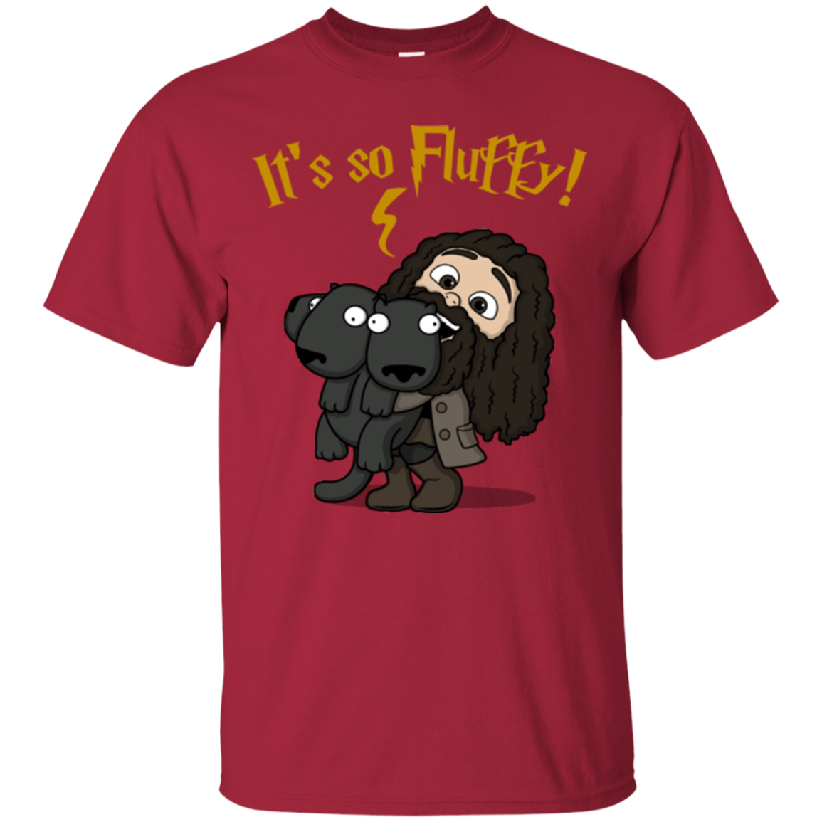 T-Shirts Cardinal / Small Its So Fluffy T-Shirt