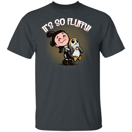 T-Shirts Dark Heather / S Its So Fluffy T-Shirt
