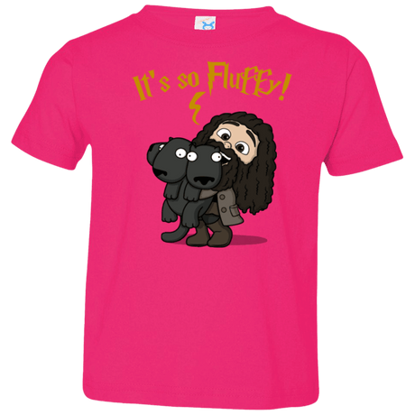 T-Shirts Hot Pink / 2T Its So Fluffy Toddler Premium T-Shirt