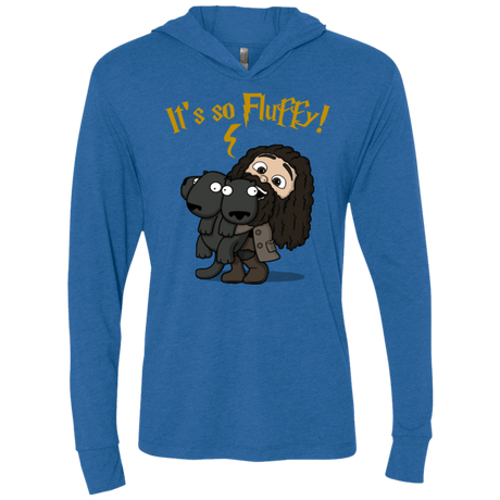 T-Shirts Vintage Royal / X-Small Its So Fluffy Triblend Long Sleeve Hoodie Tee