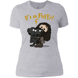 T-Shirts Heather Grey / X-Small Its So Fluffy Women's Premium T-Shirt