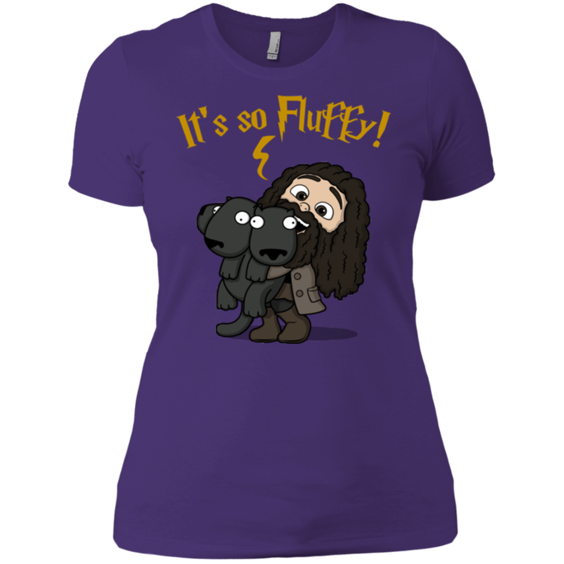 T-Shirts Purple Rush/ / X-Small Its So Fluffy Women's Premium T-Shirt