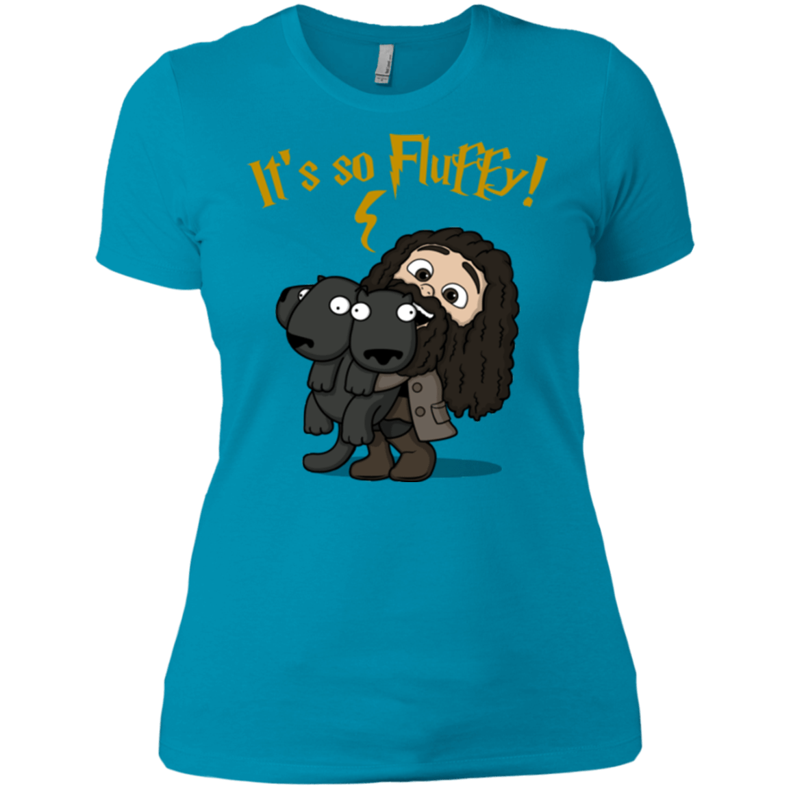 T-Shirts Turquoise / X-Small Its So Fluffy Women's Premium T-Shirt