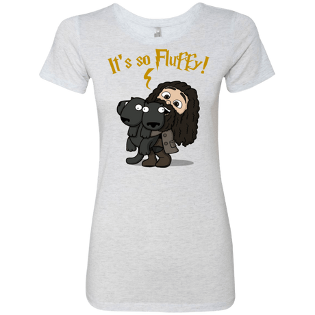 T-Shirts Heather White / Small Its So Fluffy Women's Triblend T-Shirt