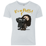 T-Shirts Heather White / YXS Its So Fluffy Youth Triblend T-Shirt